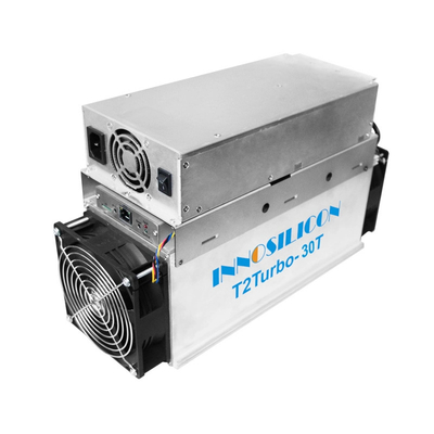 प्रयुक्त Innosilicon T2T 30T 2200W 720MH/S 422mm*142mm*213mm 9.5kg