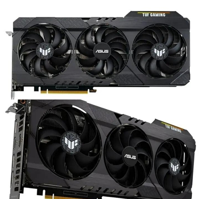 ब्लैक ASUS TUF GeForce RTX 3060 OC 12GB 3584 CUDA 15000MHz सिंगल 8 पिन