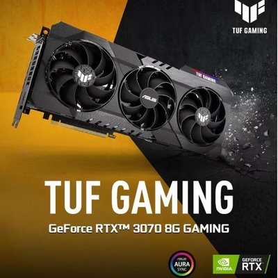 14000MHz ASUS Geforce RTX 3070 TUF 8GB 256 बिट GDDR6 एथेरियम वर्चुअल मशीन