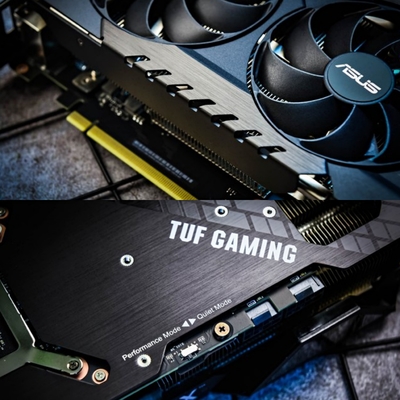 5888 CUDA ASUS GeForce TUF RTX 3070TI 8GB 290W 14000MHz ऑल सुपर कोल्ड