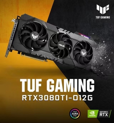 GA102-225 माइनिंग रिग ग्राफिक्स कार्ड ASUS GeForce RTX 3080Ti OC 12GB