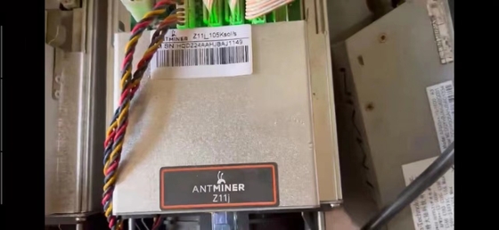105ksol/S बिटमेन खनिक Z11j 1418W ZEC Miner 228×134×279mm