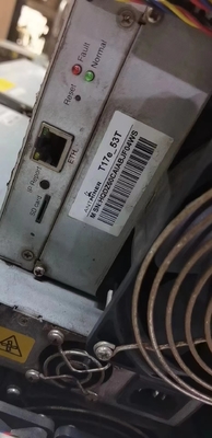 SHA256 एसिक बिटमैन एंटमिनर T17E 53T 2750w अच्छा गर्मी अपव्यय प्रदर्शन: