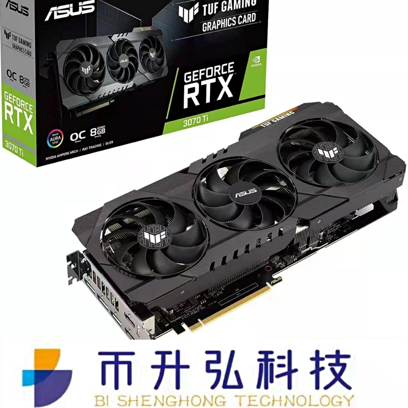 5888 CUDA ASUS GeForce TUF RTX 3070TI 8GB 290W 14000MHz ऑल सुपर कोल्ड